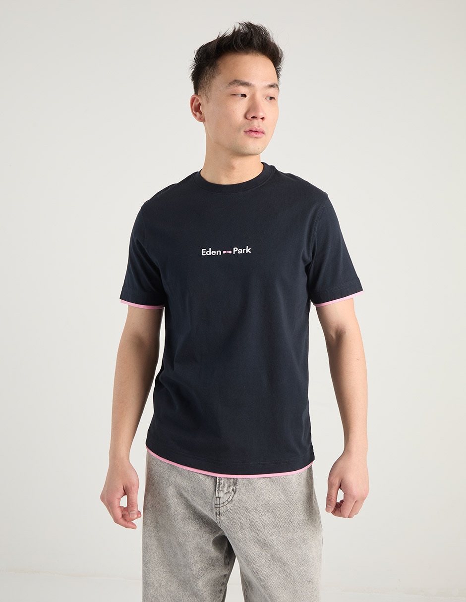 Playera cuello redondo para hombre