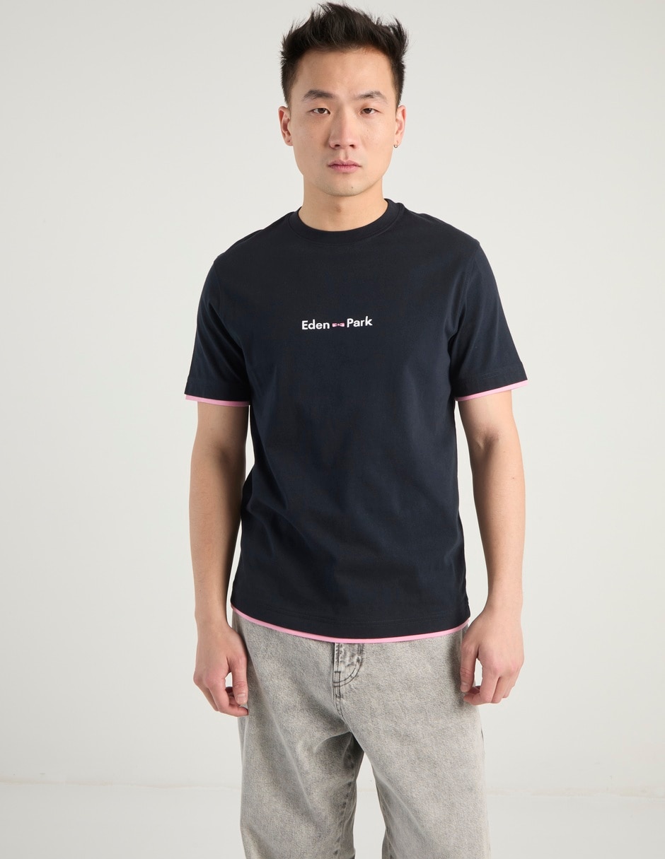 Playera cuello redondo para hombre 2