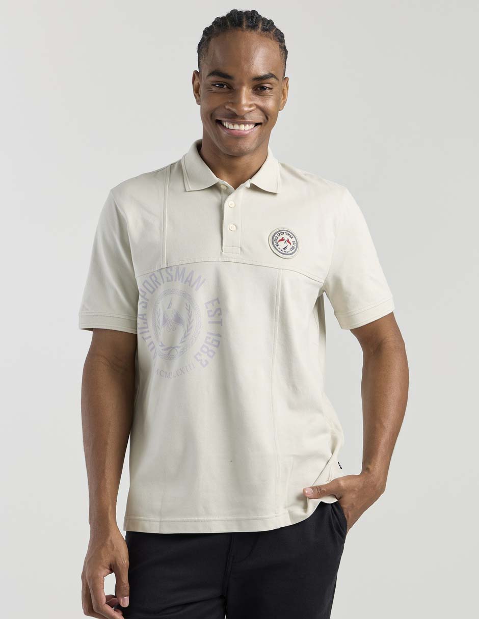 Playera tipo polo para hombre
