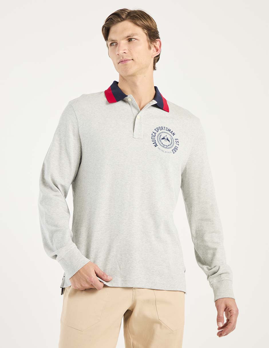 Playera tipo polo para hombre