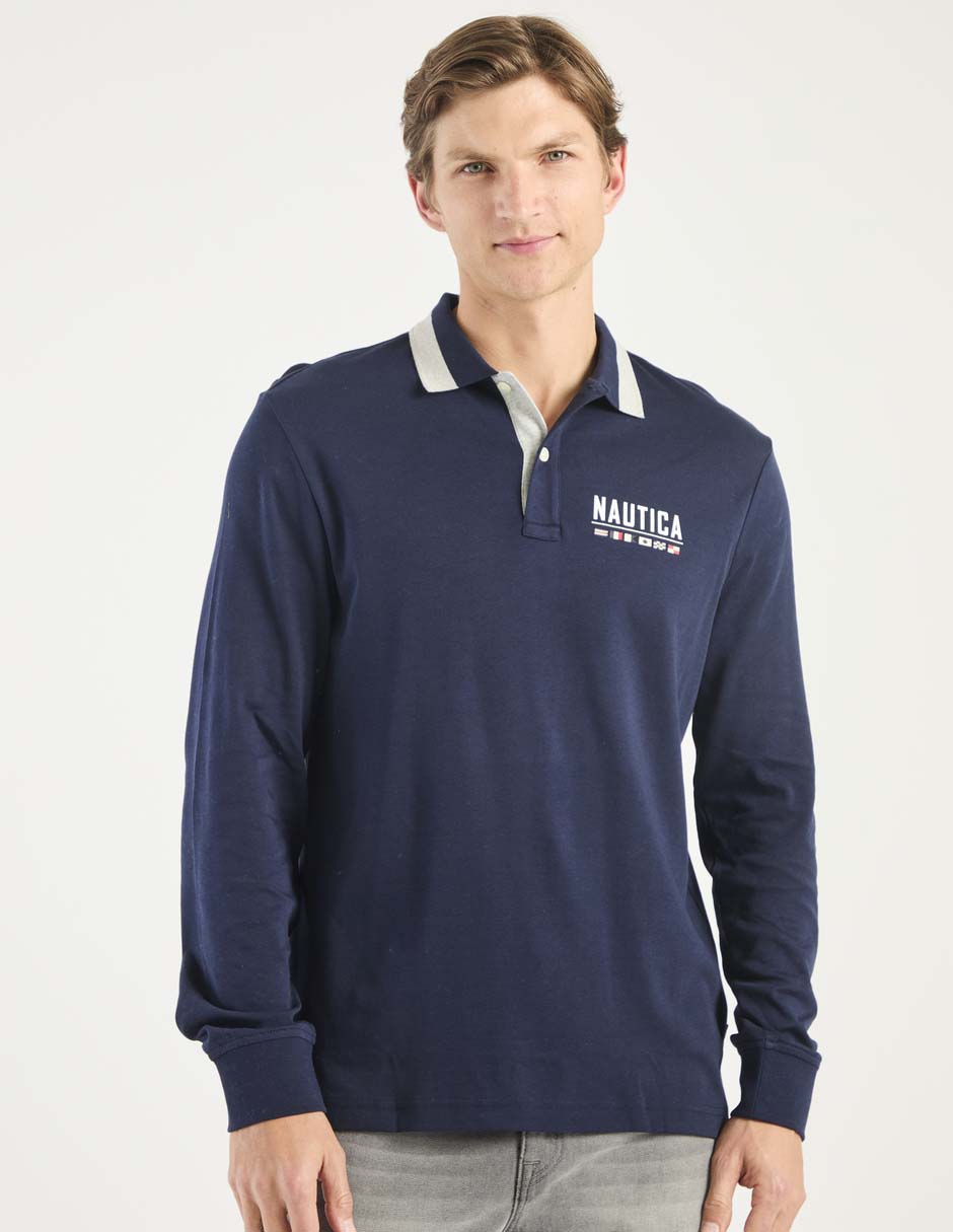 Playera tipo polo para hombre