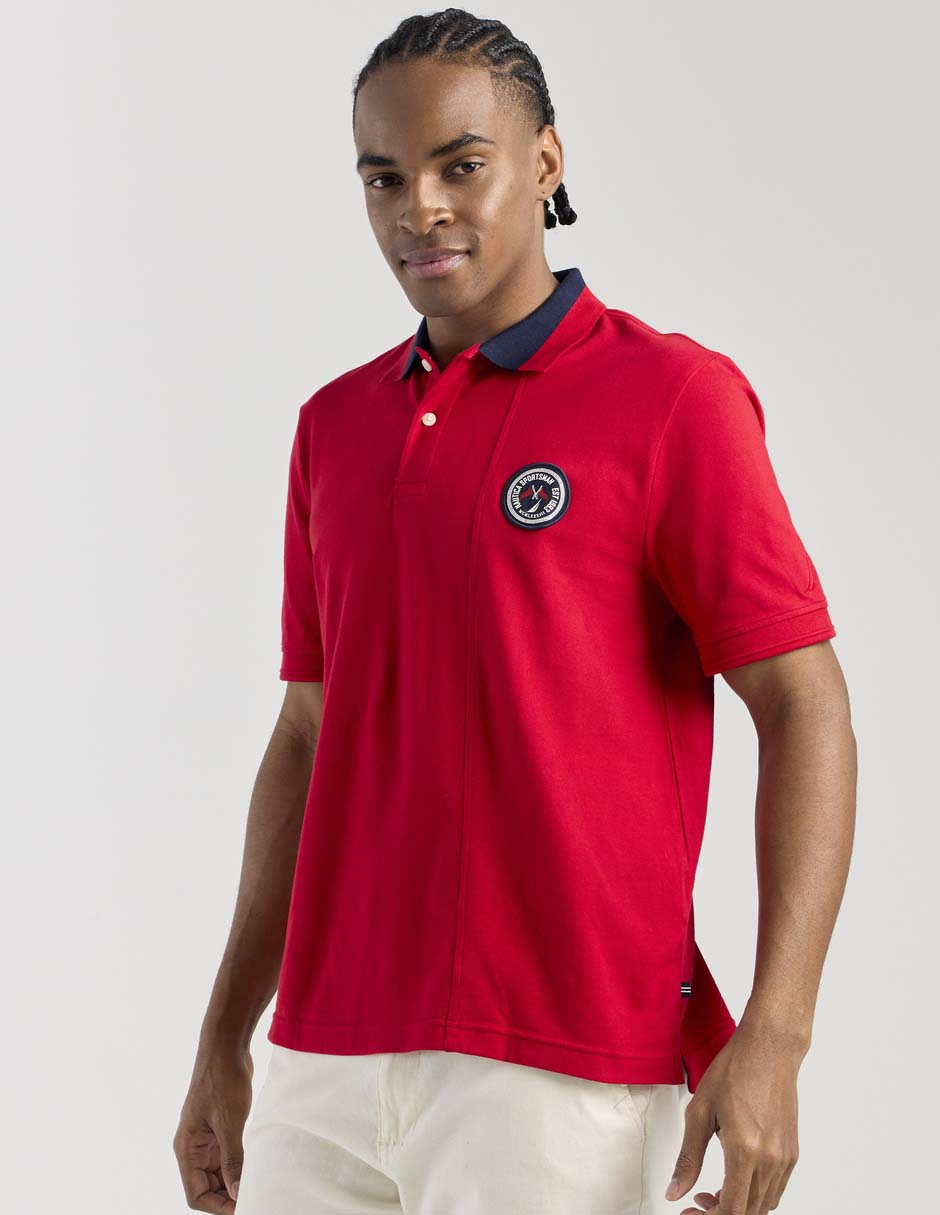 Playera tipo polo para hombre