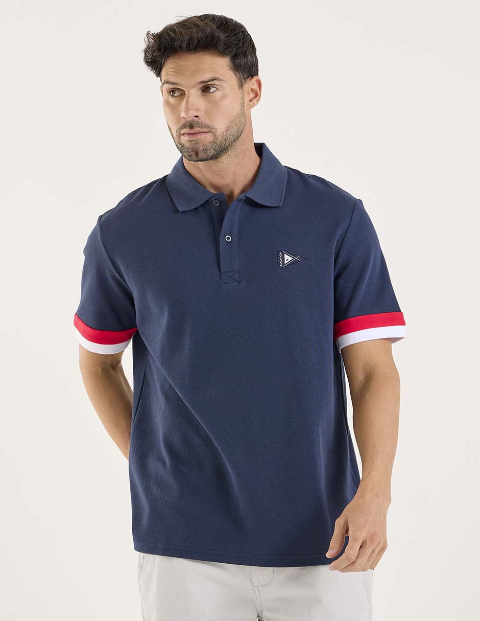 Playera tipo polo para hombre