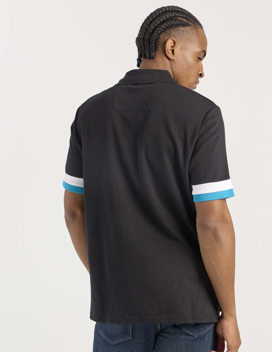 PLAYERA POLO NAUTICA N1S034, CH, NEGRO
