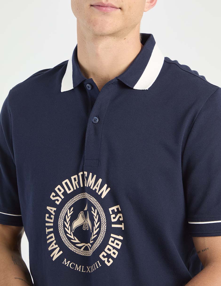 Playera tipo polo para hombre 4