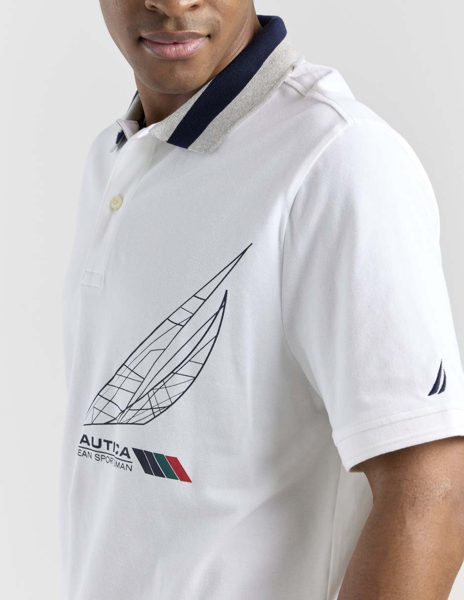 Playera tipo polo para hombre 4