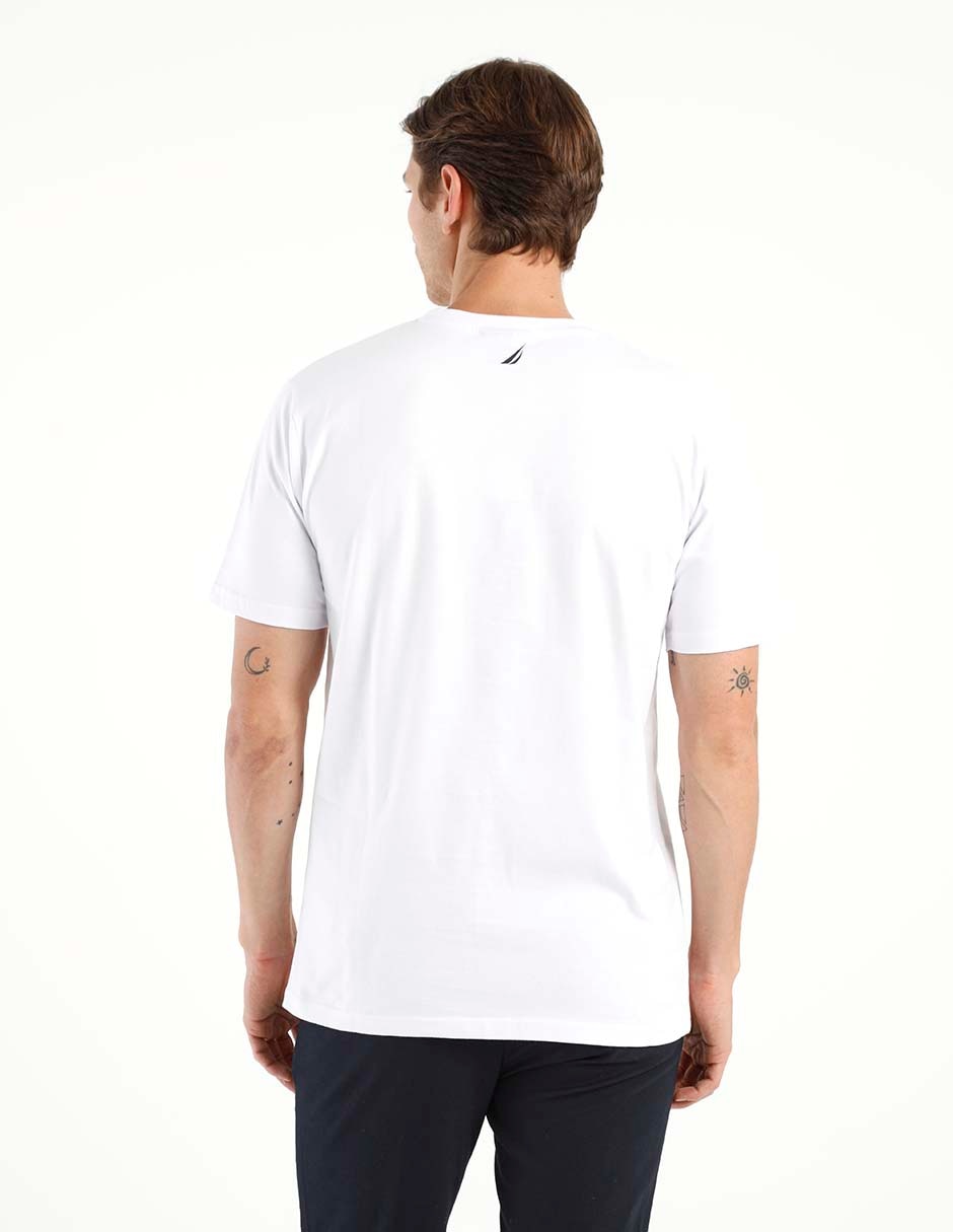Playera cuello redondo para hombre