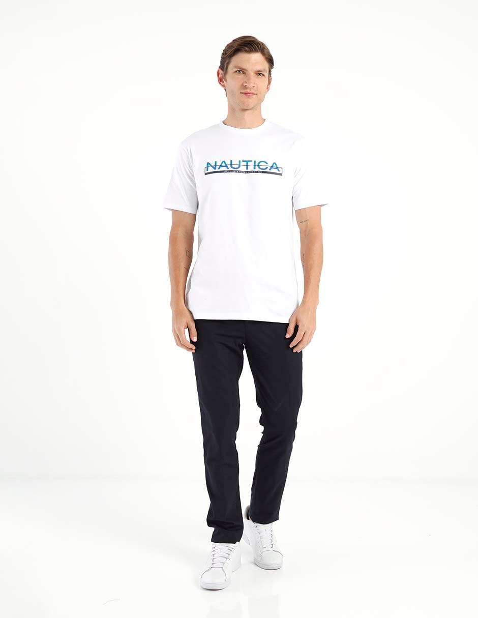 Playera cuello redondo para hombre