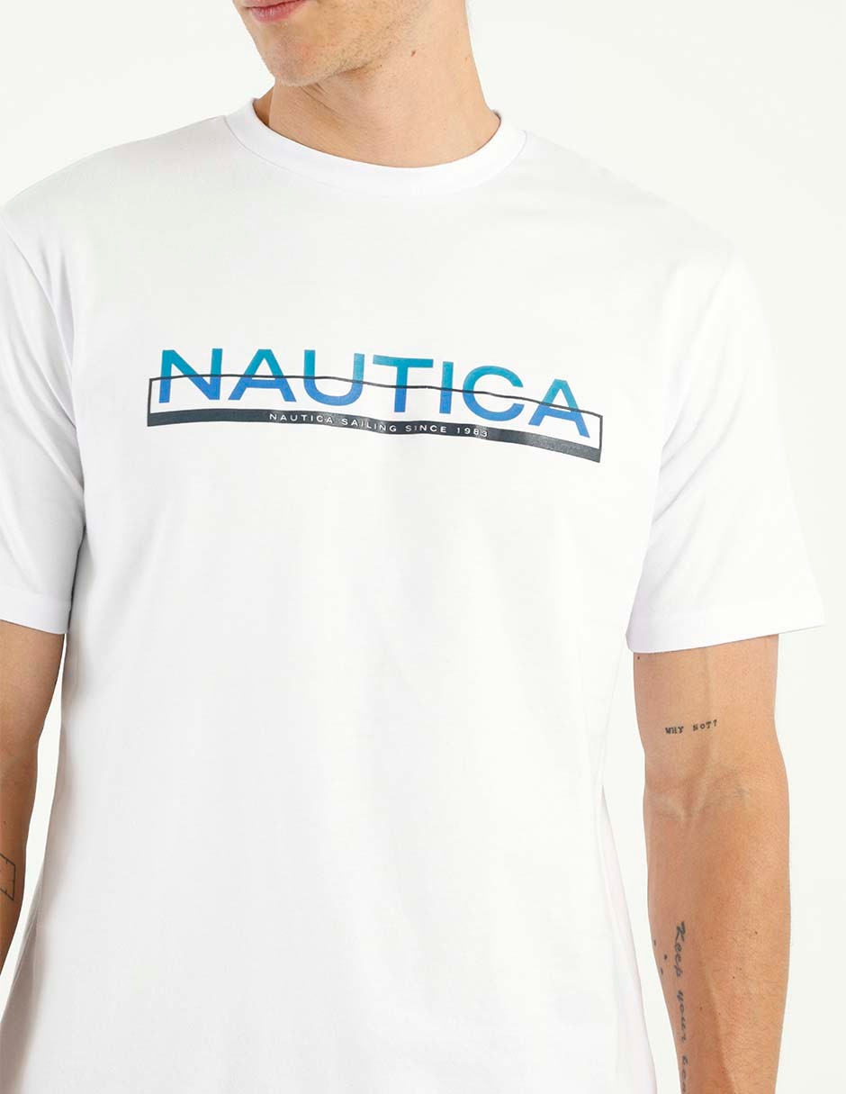 Playera cuello redondo para hombre