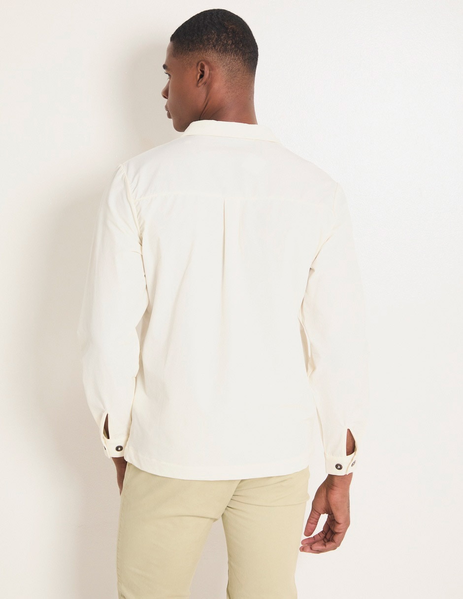Camisa casual manga larga para hombre 2