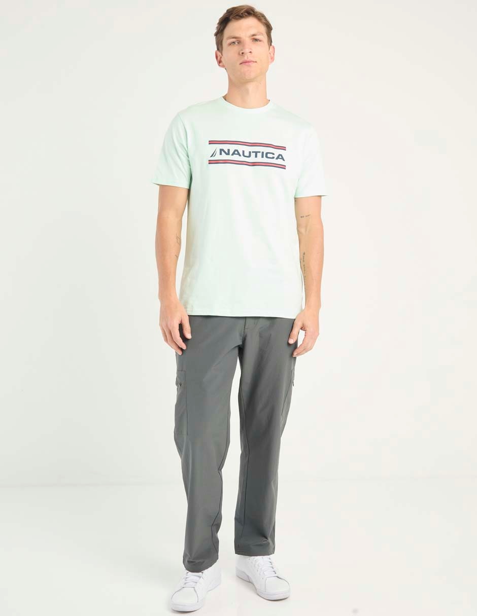 Pantalón jogger recto de algodón para hombre 3