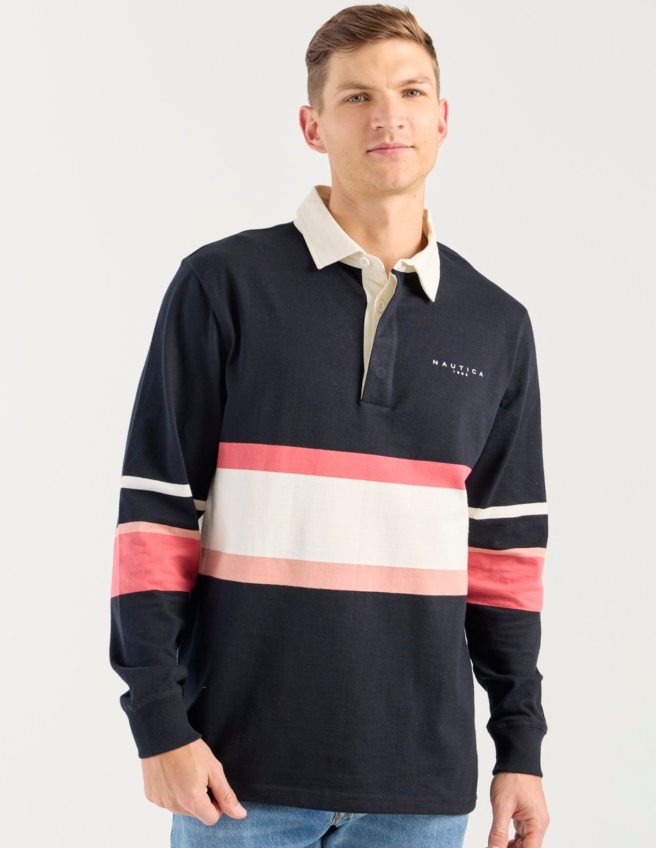 Playera tipo polo para hombre