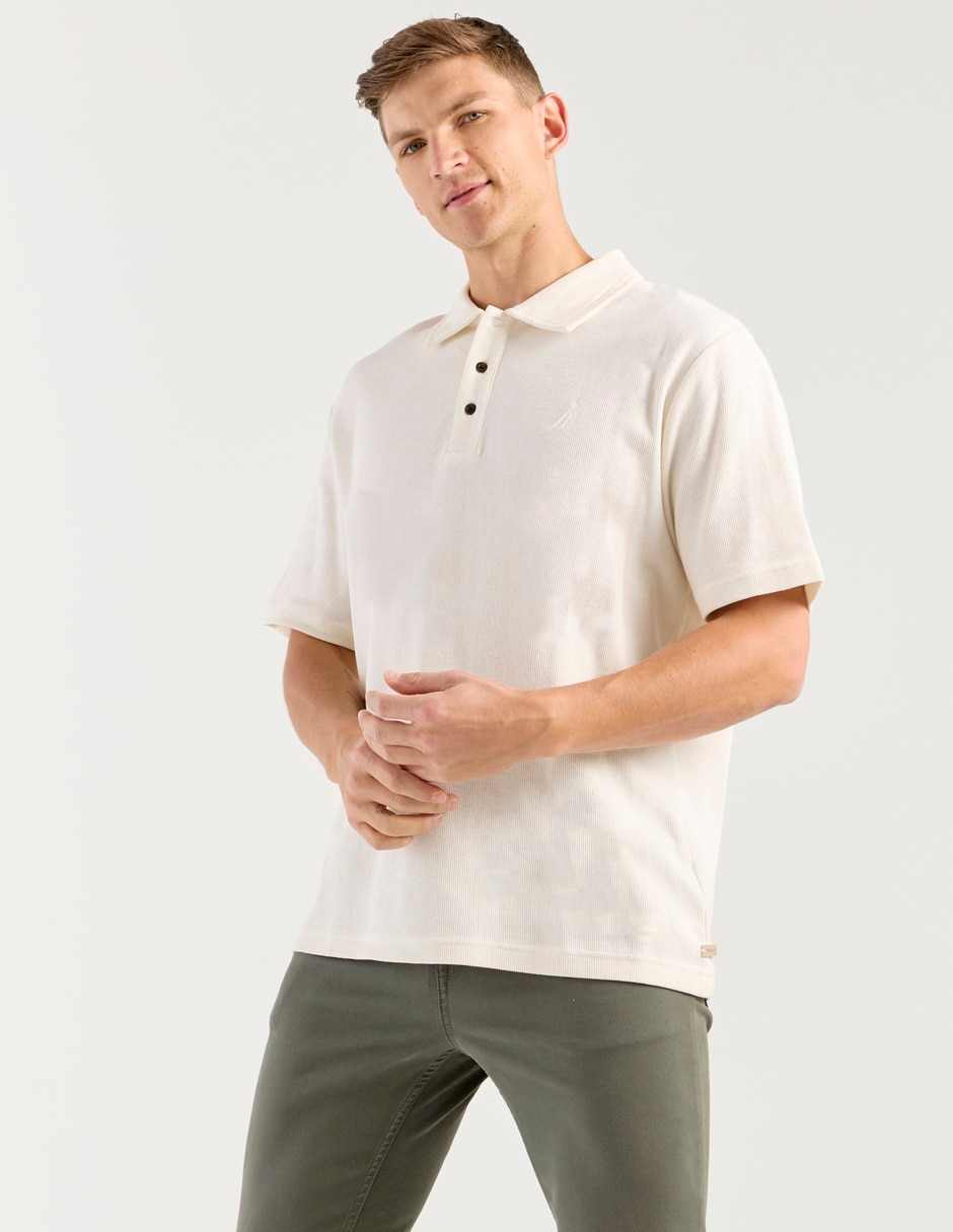 Playera tipo polo para hombre
