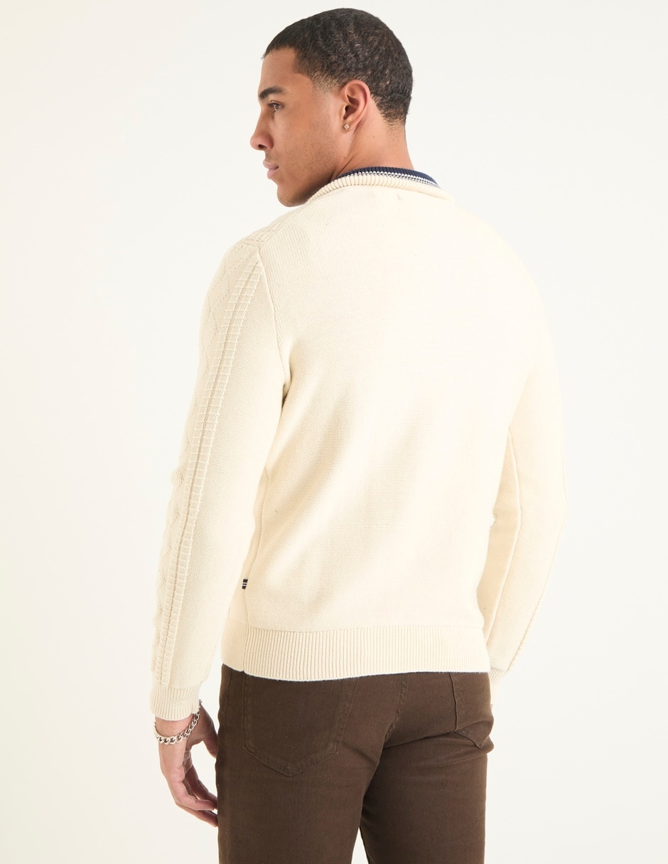 SUETER NAUTICA S57202-FA25, M, HUESO