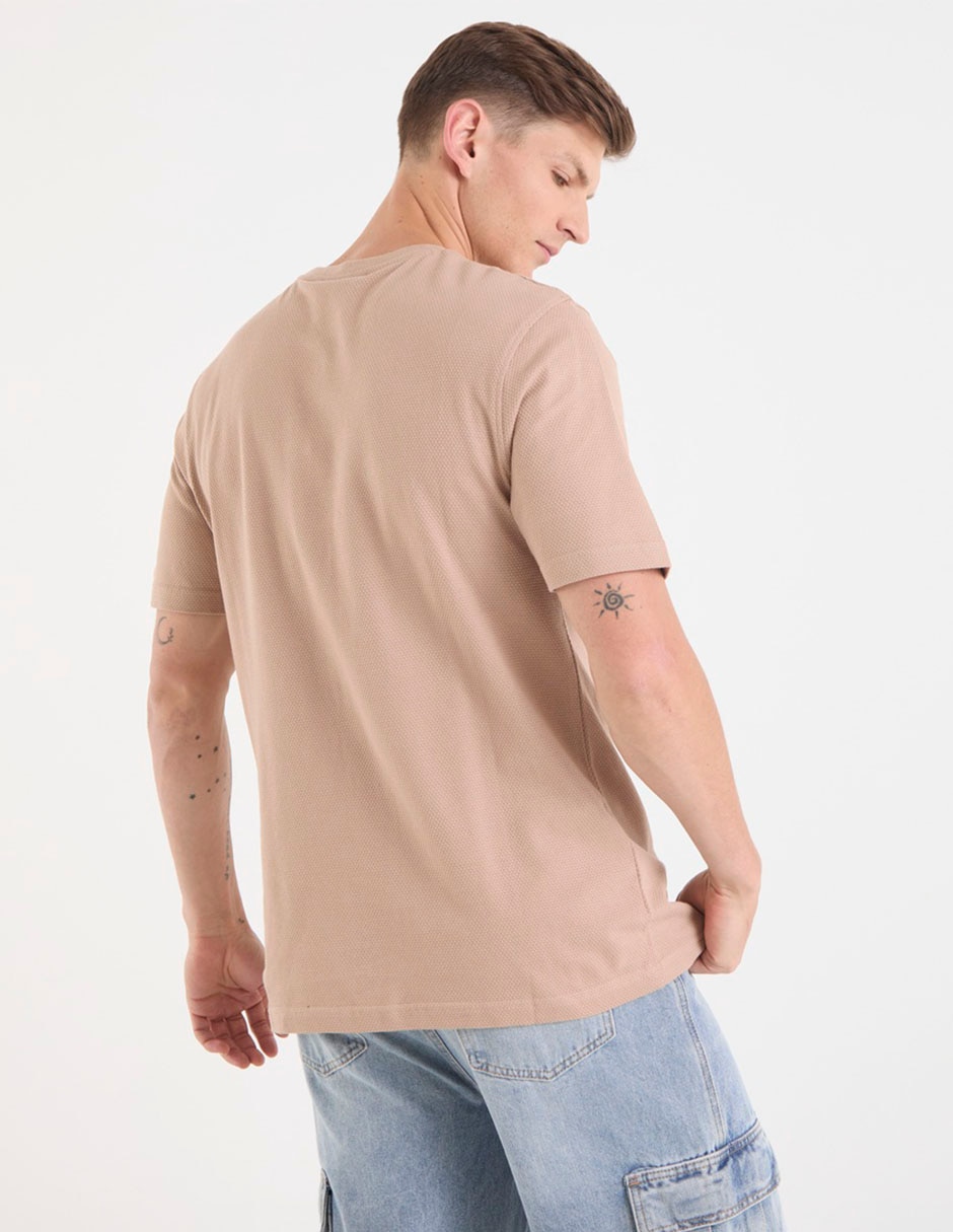 Playera Nautica cuello redondo para hombre