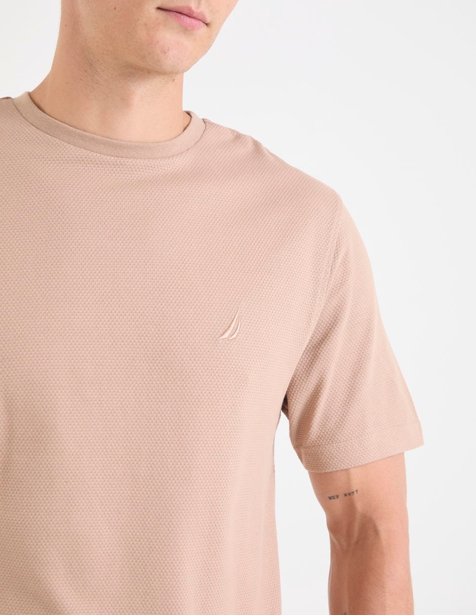 Playera Nautica cuello redondo para hombre
