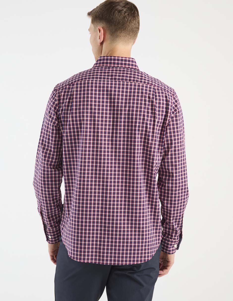 Camisa casual manga larga para hombre 2