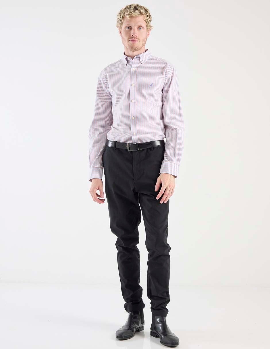 Camisa casual de algodón manga larga para hombre 3