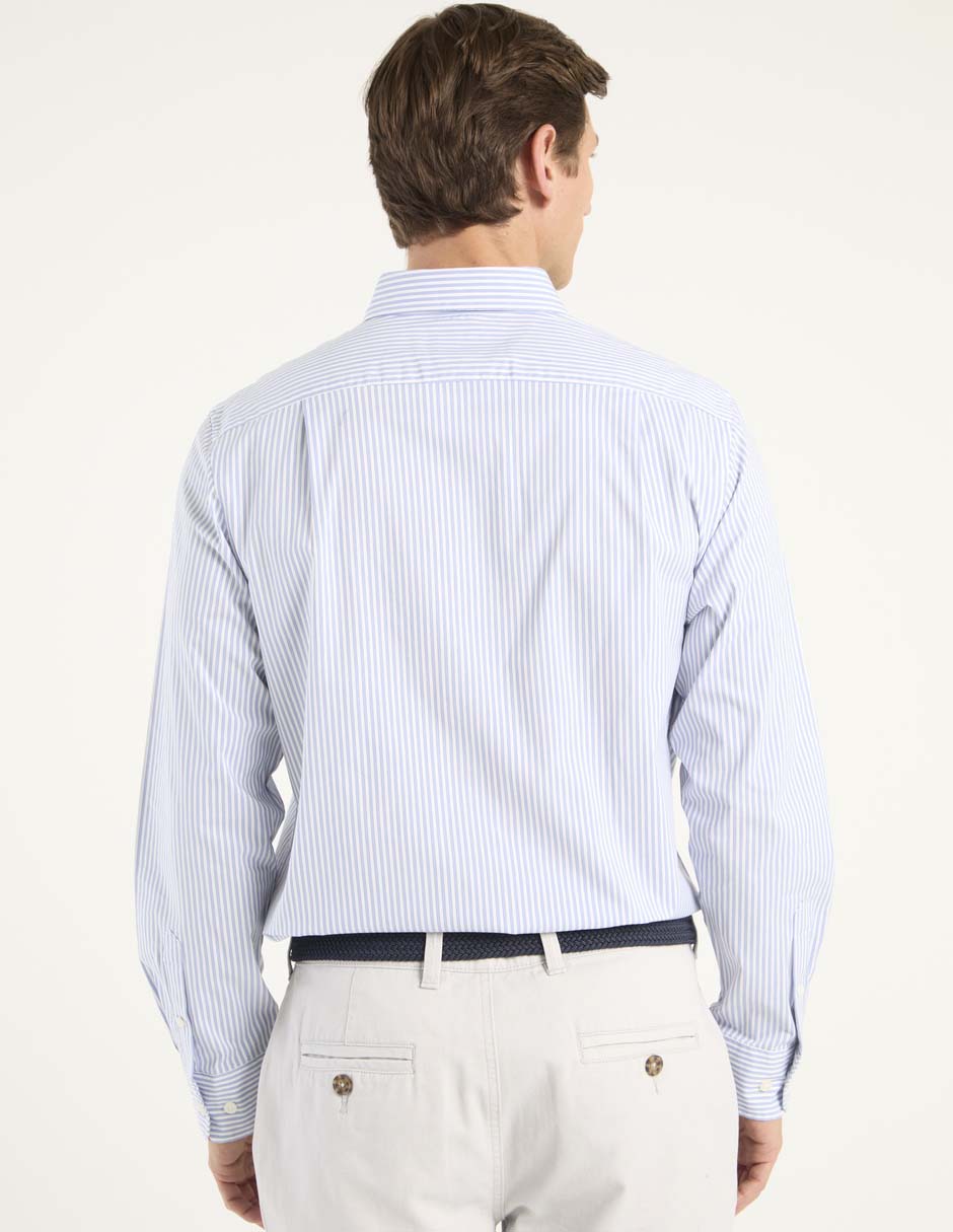 Camisa casual de algodón manga larga para hombre 2