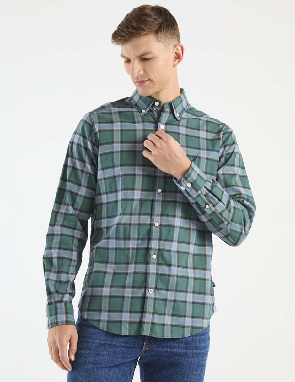 Camisa casual manga larga para hombre Camisa casual manga larga para hombre