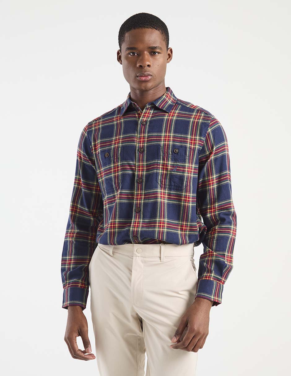 Camisa casual manga larga para hombre Camisa casual manga larga para hombre