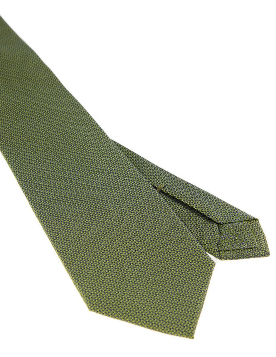 Corbata regular de seda estampado para hombre 3