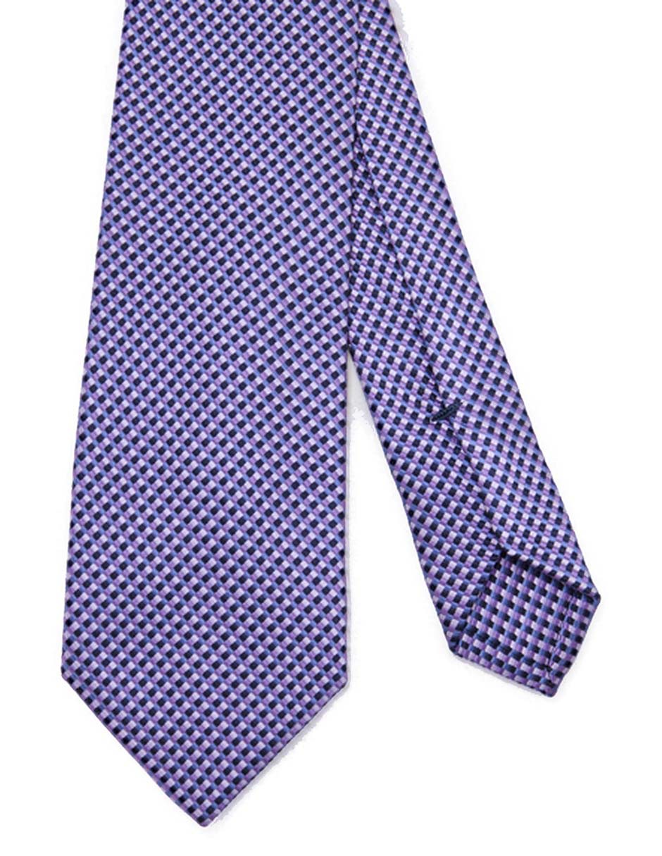 Corbata regular de seda para hombre