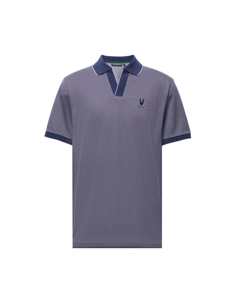 Playera tipo polo Psycho Bunny SS25 para hombre Liverpool