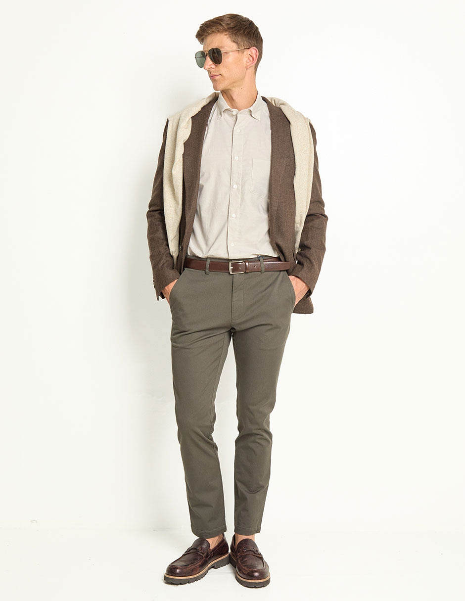 CAMISA SCAPPINO CSMO004480PV, M, BEIGE