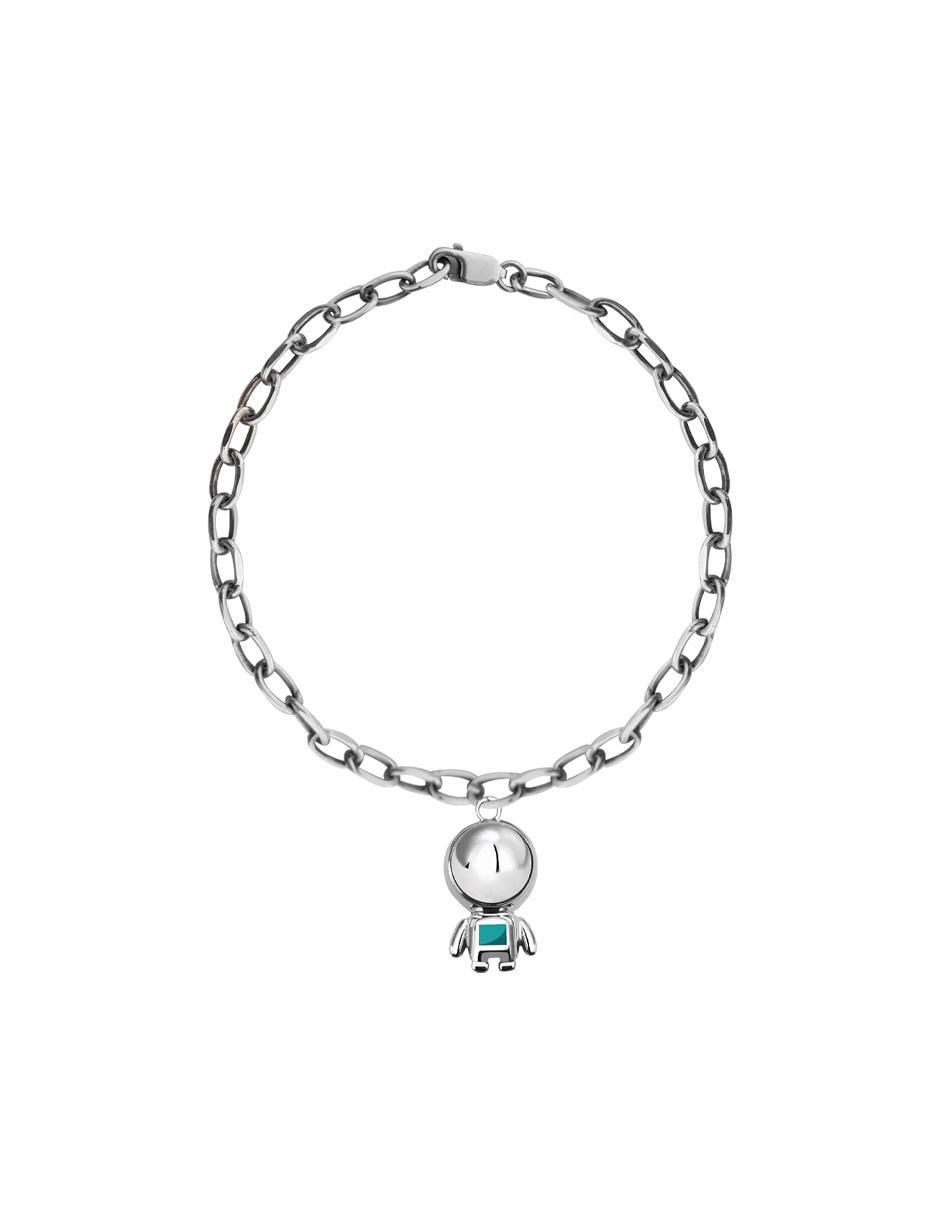 Pulsera de plata P 925 con acabado pulido 3