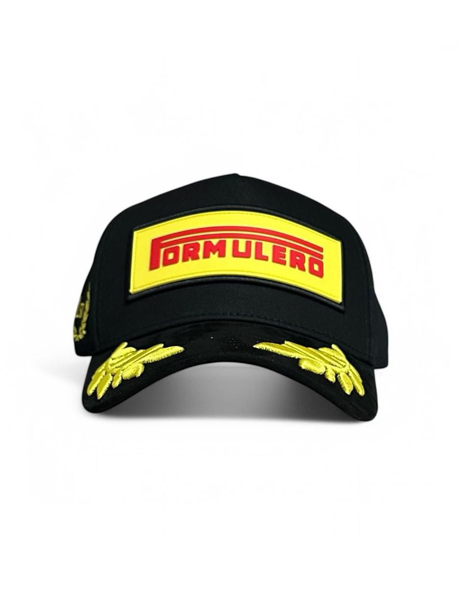 Gorra visera curva snapback Formulero Racing para hombre
