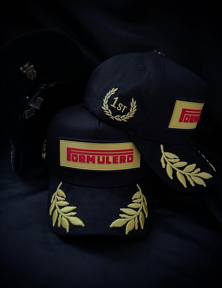 Gorra visera curva snapback Formulero Racing para hombre 4