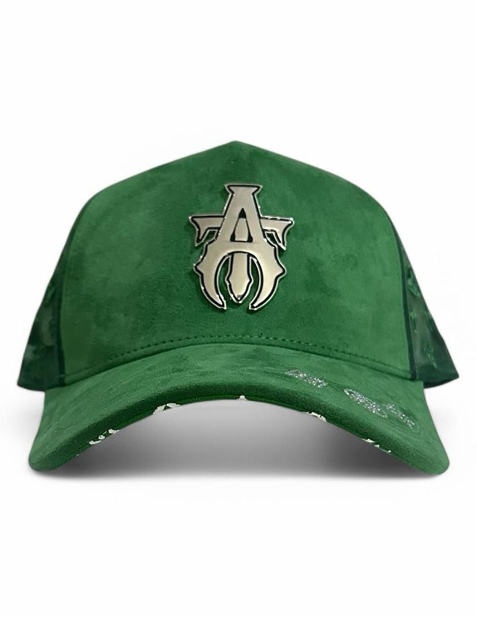 Gorra visera curva snapback Green Theme ADT para hombre 2