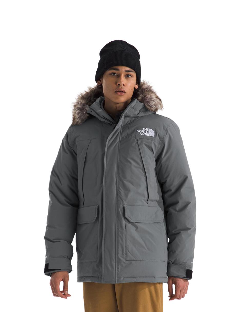 Chamarra parka The North Face repelente al agua con capucha para