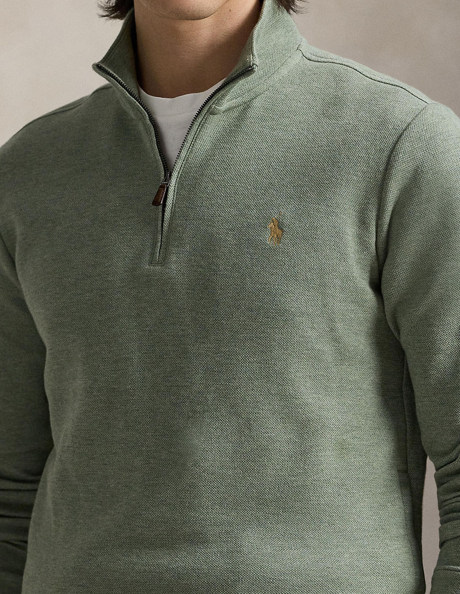 Suéter cuello con cierre para hombre 4