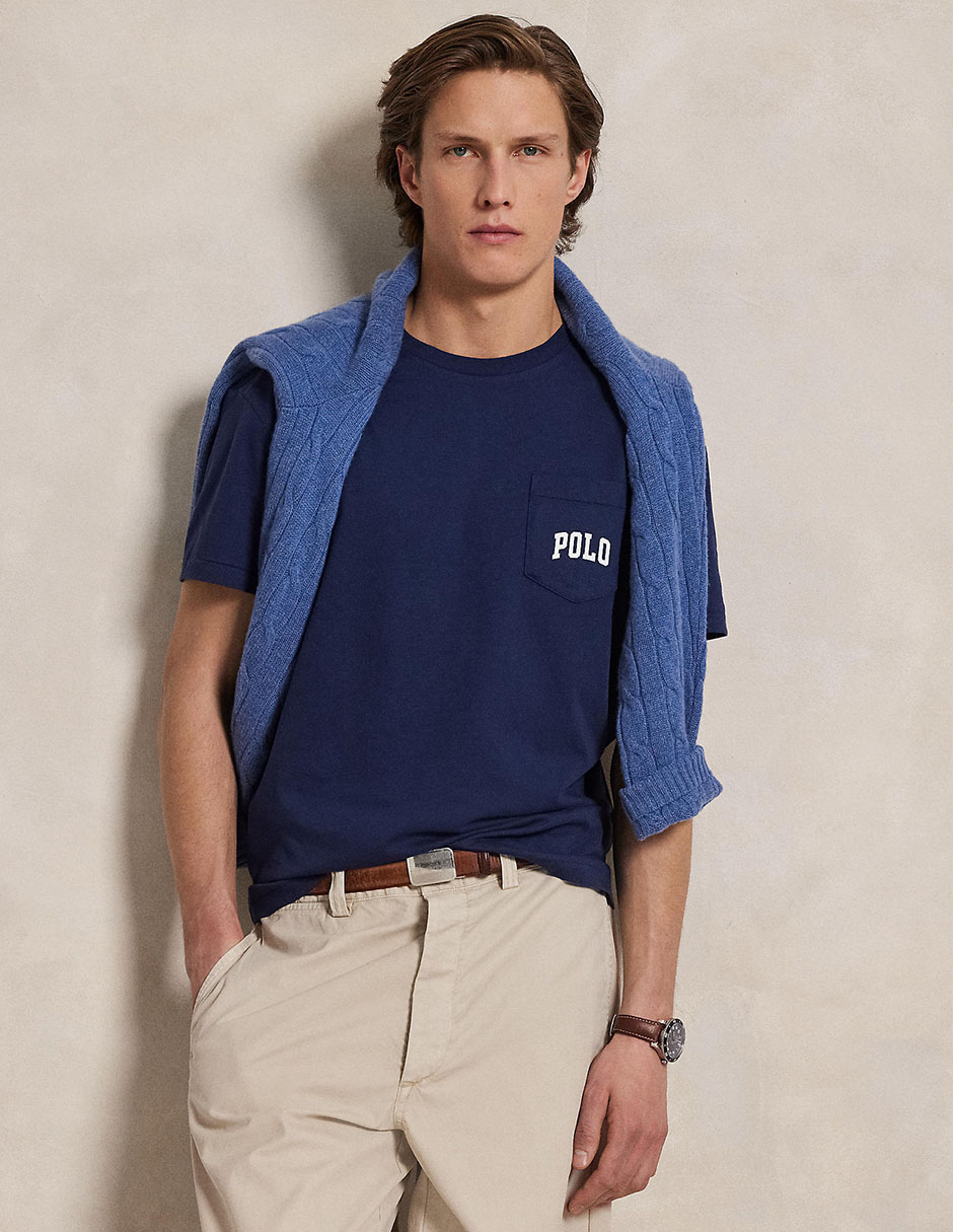 Playera cuello redondo para hombre 4