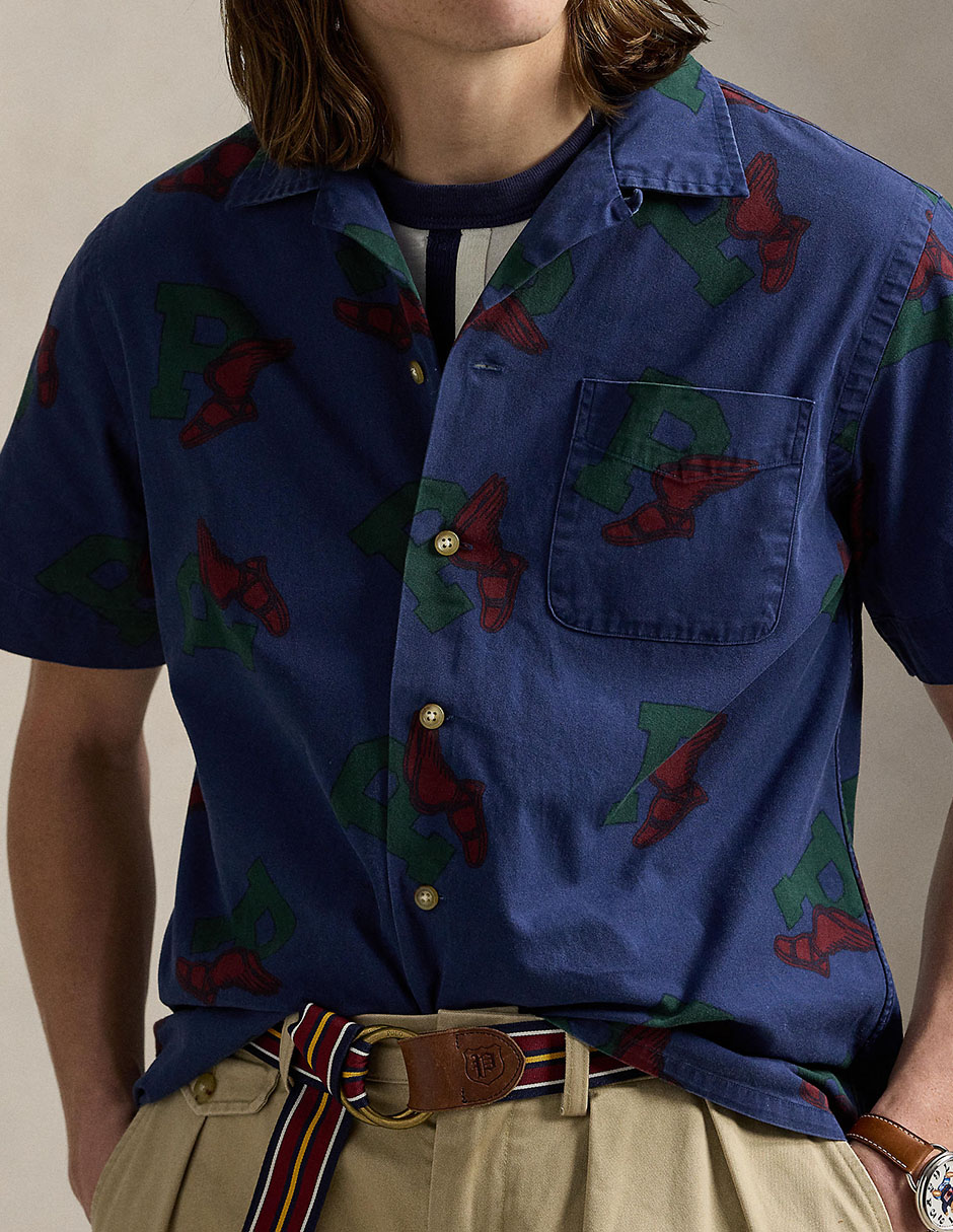 Camisa casual de algodón manga corta para hombre 4