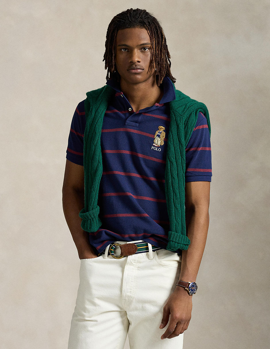 Playera tipo polo para hombre