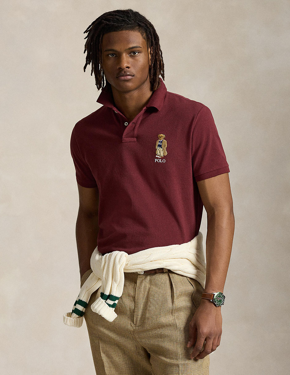 Playera tipo polo para hombre