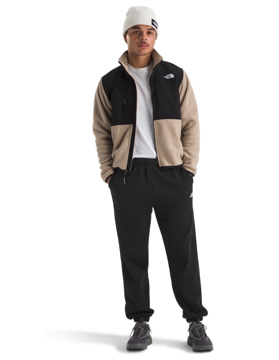Jogger regular estampado liso con bolsillos para hombre 4