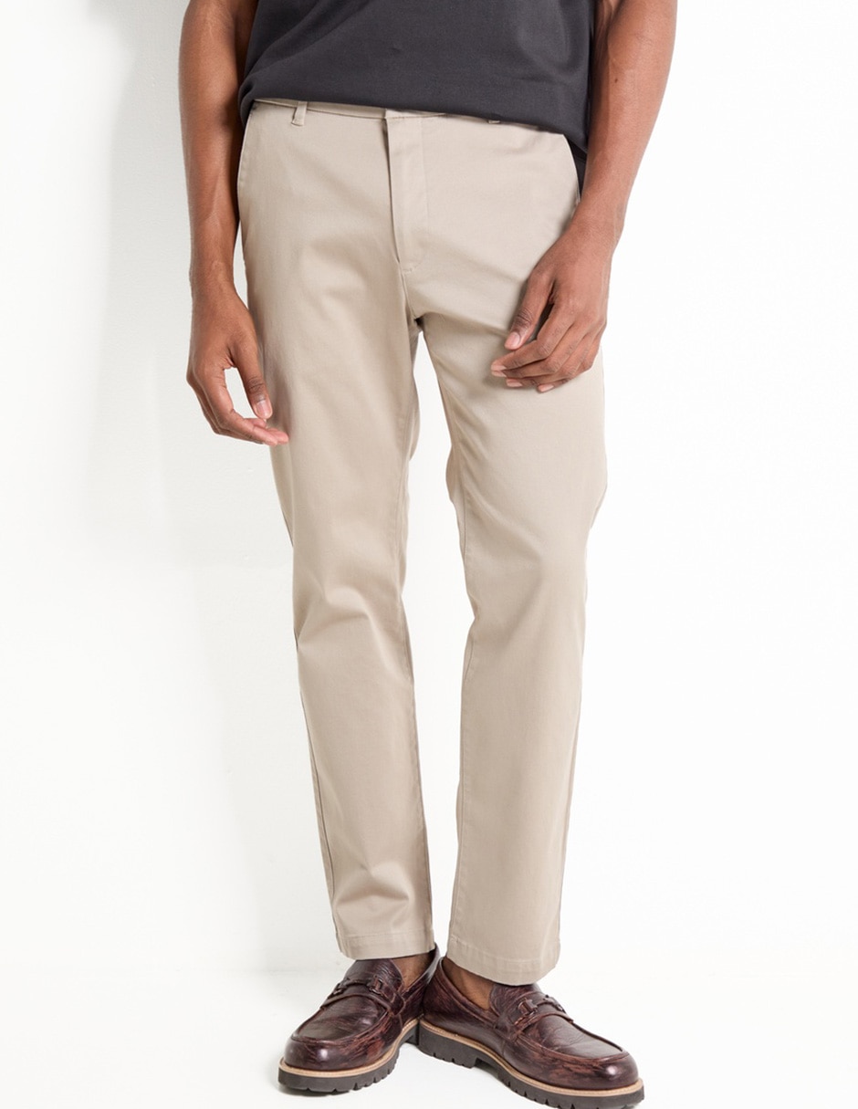 Pantalón casual slim Calvin Klein de algodón para hombre Liverpool