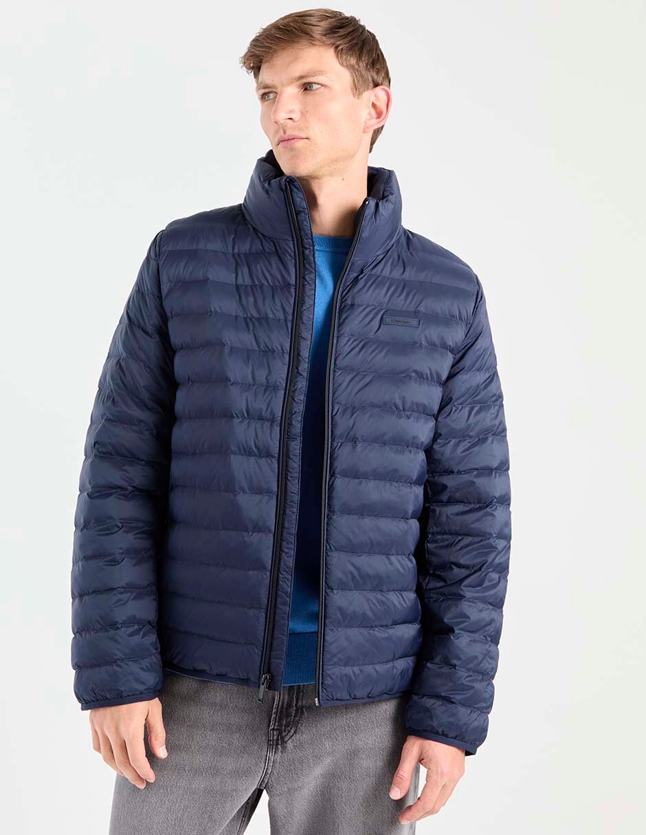 Capucha Chamarra Capitonada Calvin Klein Chamarra Acolchada Calvin Klein  Capitonada Para Hombre Liverpool
