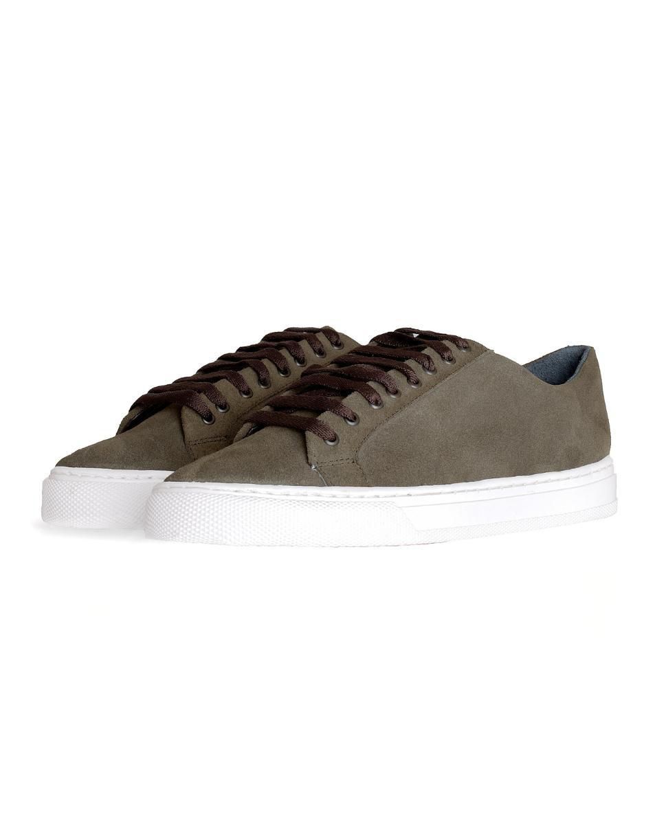 Tenis de piel para hombre 5