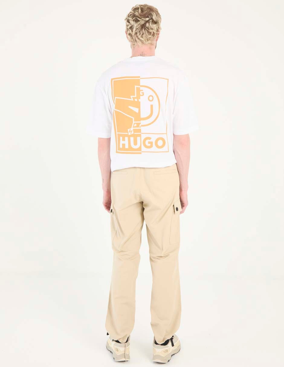 Pantalón cargo slim de algodón para hombre 2