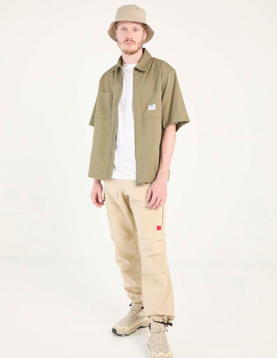 Pantalón cargo slim de algodón para hombre 3