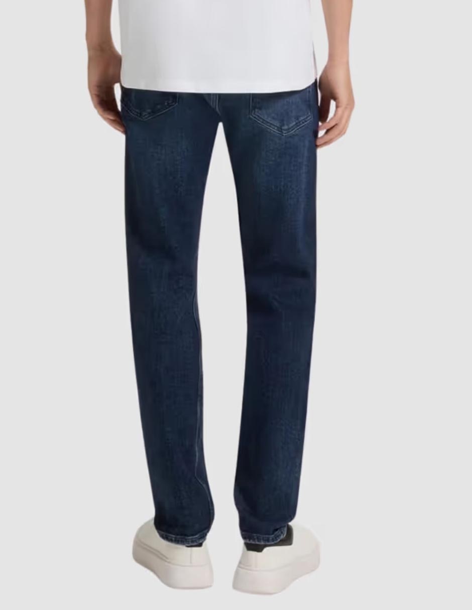 Jeans slim lavado medio para hombre 2