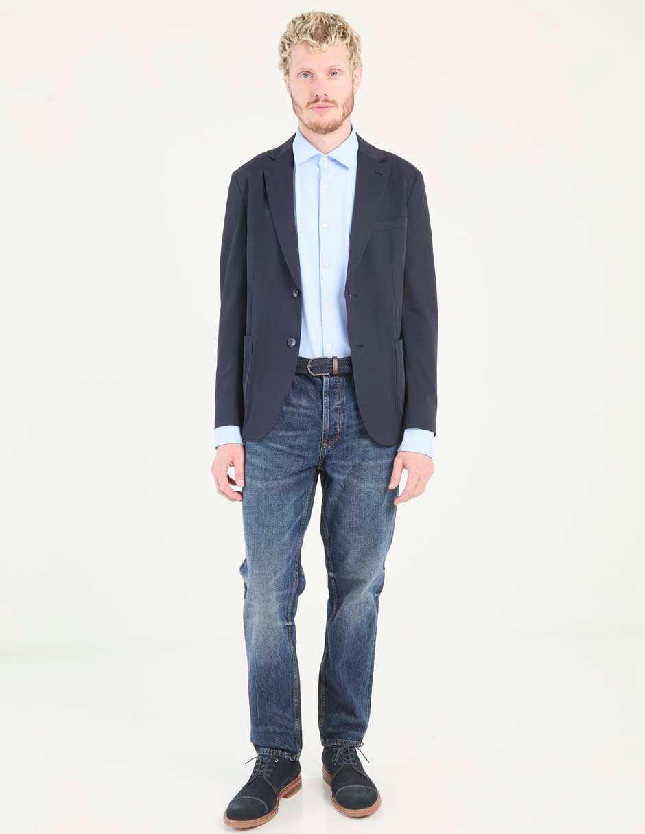Jeans baggy lavado whisker para hombre 3