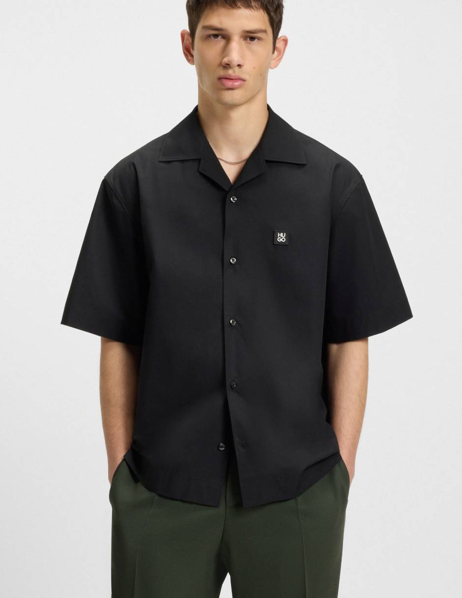 Camisa casual de algodón manga corta para hombre Camisa casual de algodón manga corta para hombre