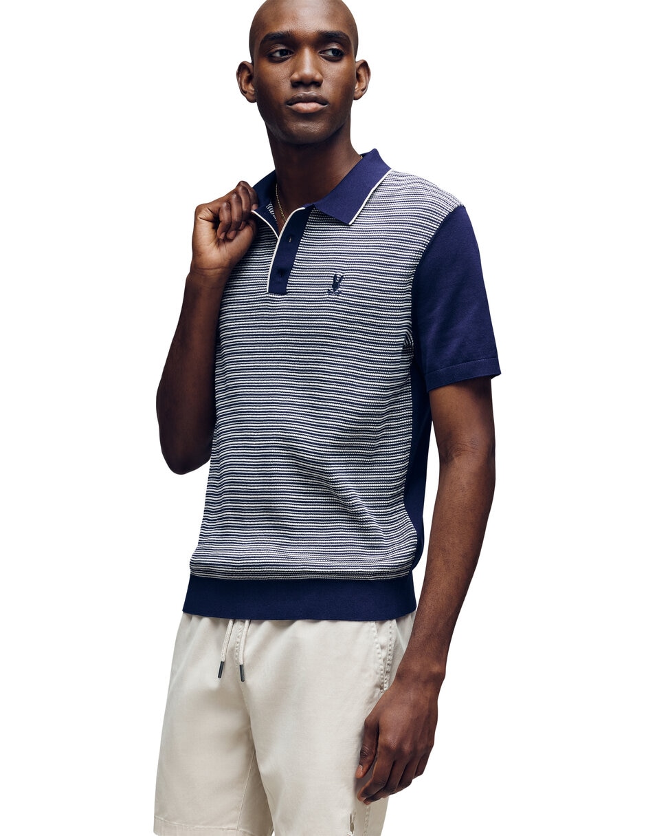 Playera tipo polo Fd25 para hombre 3