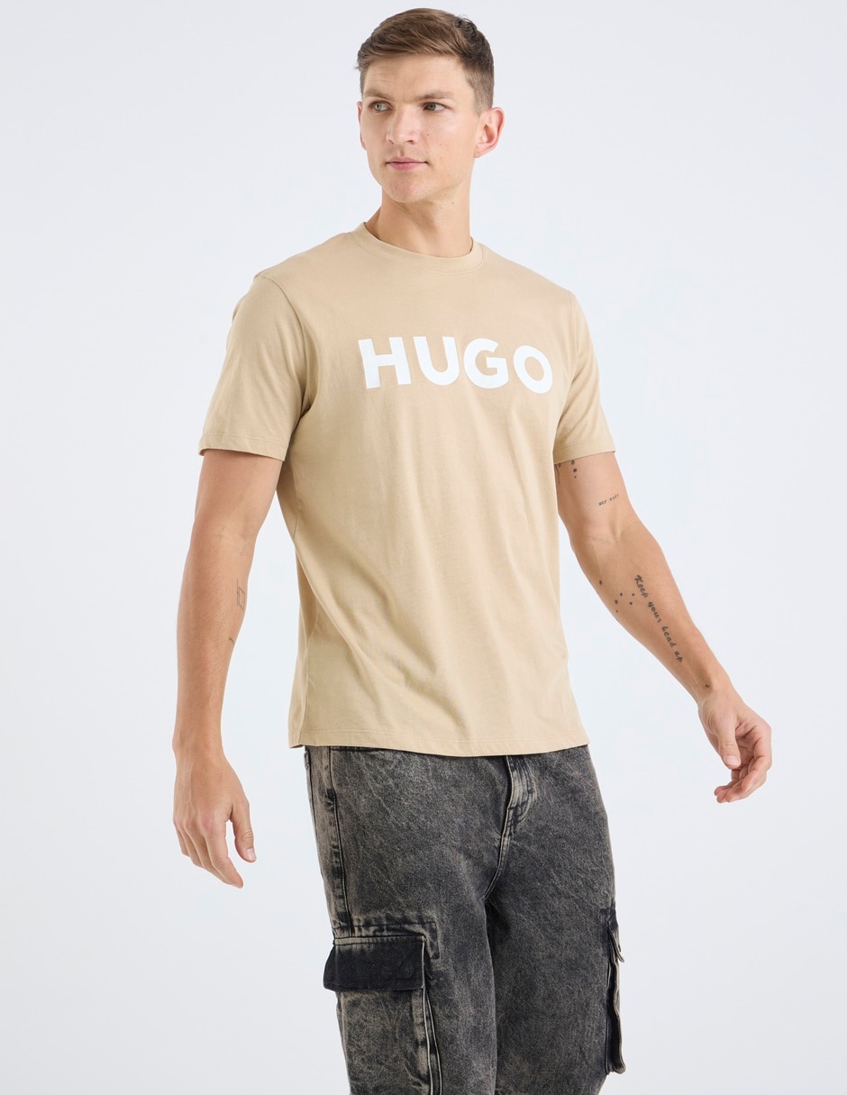 Playera cuello redondo para hombre